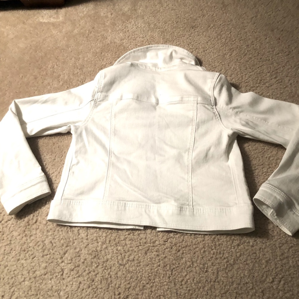 Cat and Jack white jean jacket (kids)